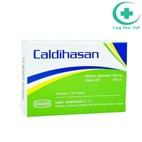 Caldihasan - Thuốc phòng và điều trị hạ canxi