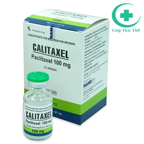 Calitaxel 100mg - Thuốc trị ung thư vú, ung thư buồng trứng