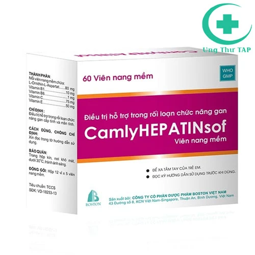 Camlyhepatinsof - Thuốc bảo vệ chức năng gan của BosTon