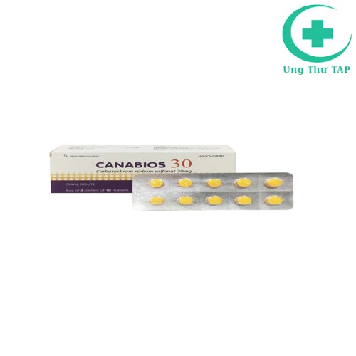 Canabios 30mg - Thuốc cầm máu hiệu quả của DP TW1 (Pharbaco)