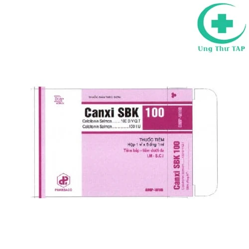Canxi SBK 100 Pharbaco - Điều trị các bệnh xương khớp
