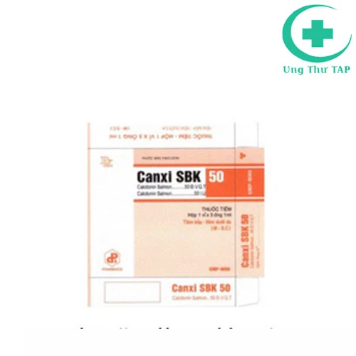 Canxi SBK 50 - Thuốc điều trị xương khớp hiệu quả của Pharbaco
