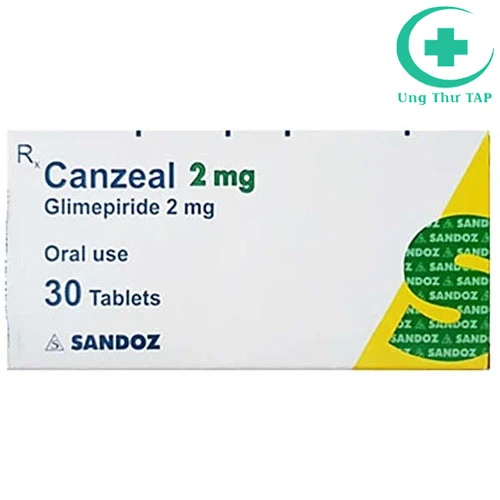 Canzeal Tab 2mg 3x10's - Thuốc kiểm soát đường huyết hiệu quả