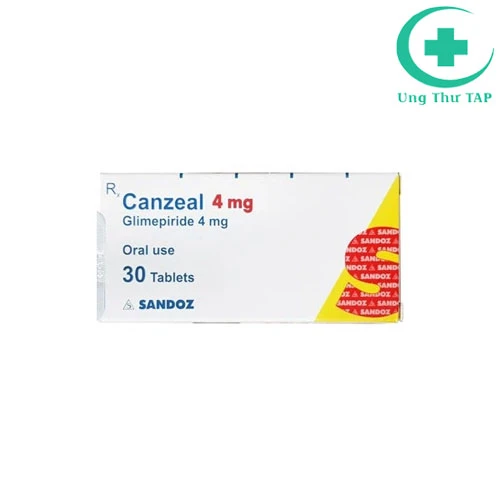 Canzeal Tab 4mg 3x10's - Thuốc kiểm soát đường huyết hiệu quả