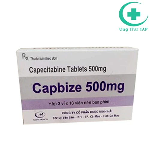 Capbize 500mg - Thuốc điều trị ung thư hiệu quả