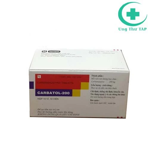 Carbatol 200 - Thuốc giúp người dùng điều trị động kinh hiệu quả