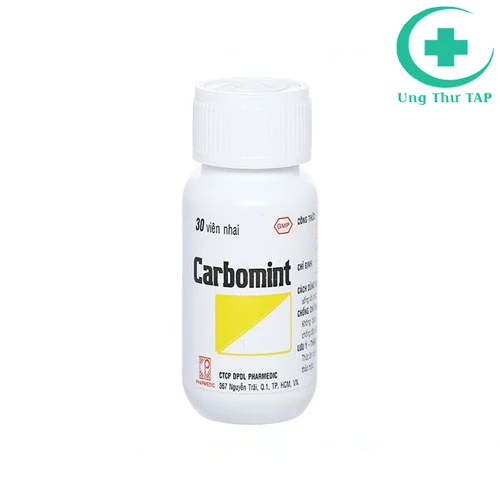 Carbomint - Thuốc điều trị đầy hơi, khó tiêu hiệu quả