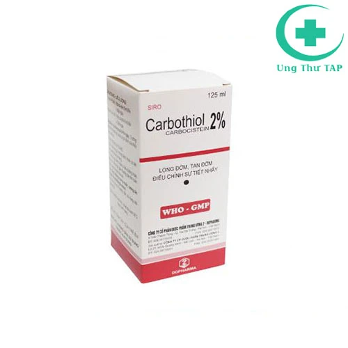 Carbothiol - Thuốc hỗ trợ điều các bệnh hô hấp của DPTW2