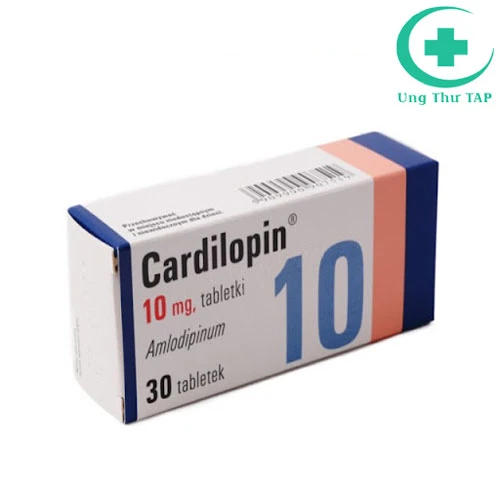 Cardilopin 10mg - Thuốc điều trị cao huyết áp, đau thắt ngực