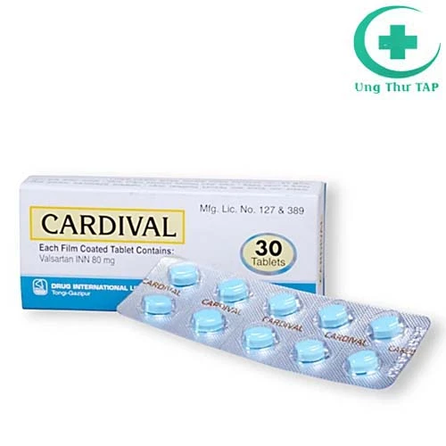 Cardival 80 - Thuốc điều trị cao áp huyết hiệu quả