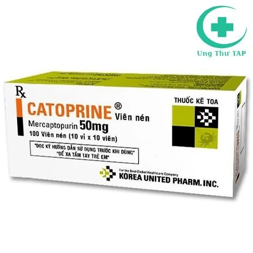 Catoprine 50mg Mercaptopurine - Thuốc trị bệnh bạch cầu hiệu quả