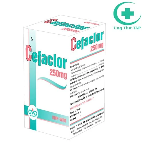 Cefaclor 250mg (Bột) - Thuốc kháng sinh điều trị nhiễm khuẩn