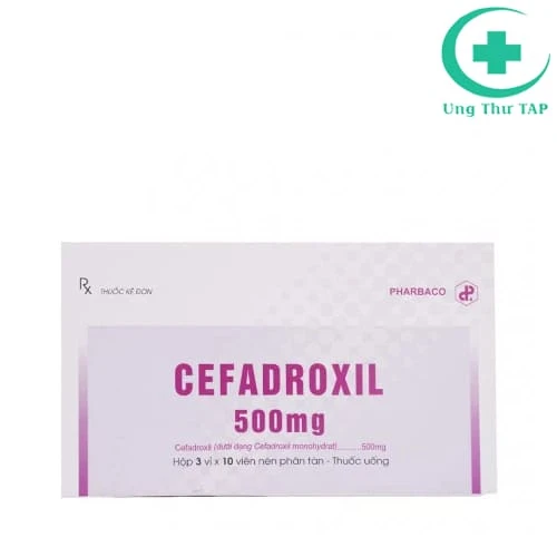 Cefadroxil 500mg Pharbaco - Thuốc điều trị các nhiễm khuẩn