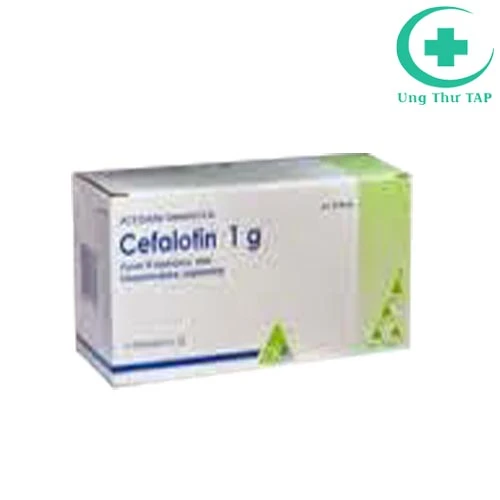 Cefalotin 1g Mekophar - Thuốc điều trị nhiễm khuẩn biến chứng