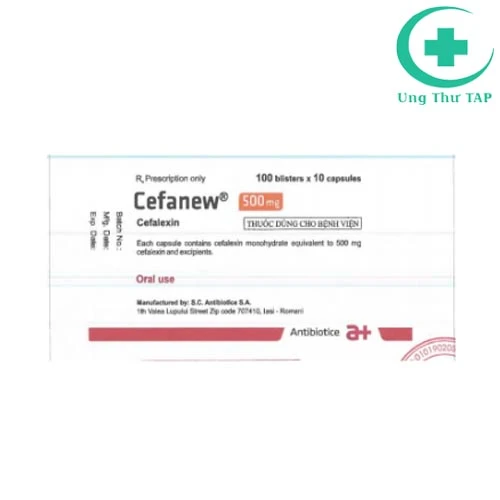 Cefanew 500mg (viên) - Thuốc trị nhiễm khuẩn của Romani