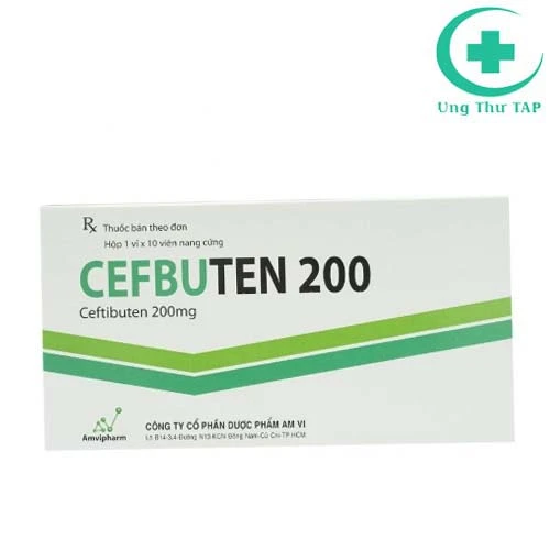 Cefbuten 200 - Thuốc kháng viêm và chống nhiễm khuẩn