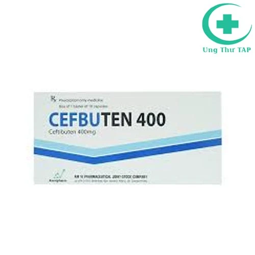 Cefbuten 400 - Thuốc điều trị nhiễm khuẩn có tác dụng cao