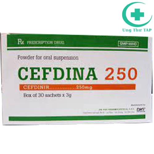 Cefdina 250 - Thuốc hiệu quả cao với bệnh nhiễm khuẩn