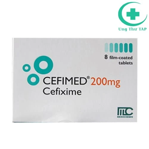 Cefimed 200mg - Thuốc điều trị viêm phổi và viêm tai giữa