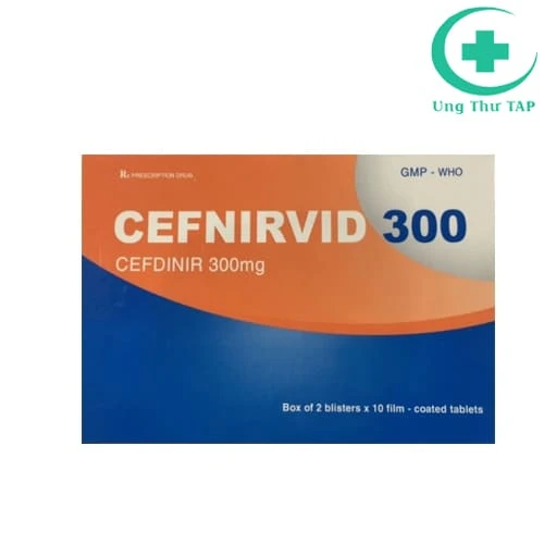 Cefnirvid 300 - Thuốc điều trị và dự phòng các bệnh nhiễm khuấn