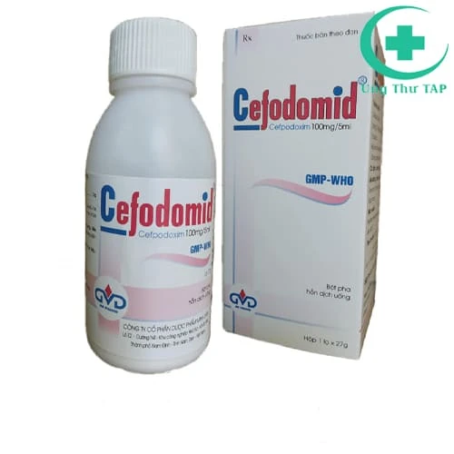 Cefodomid 100mg/5ml - Thuốc điều trị nhiễm khuẩn hô hấp