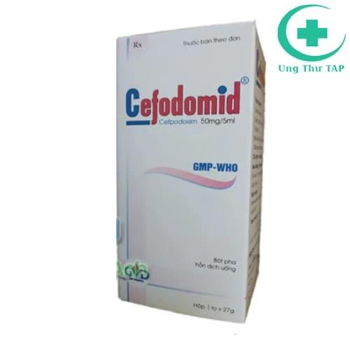 Cefodomid 50mg/5ml MD Pharco (lọ bột) - Điều trị nhiễm khuẩn