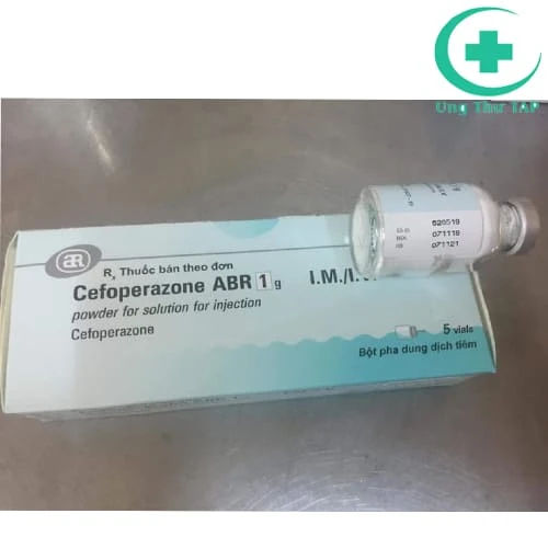 Cefoperazone ABR 1g - Thuốc điều trị nhiễm trùng