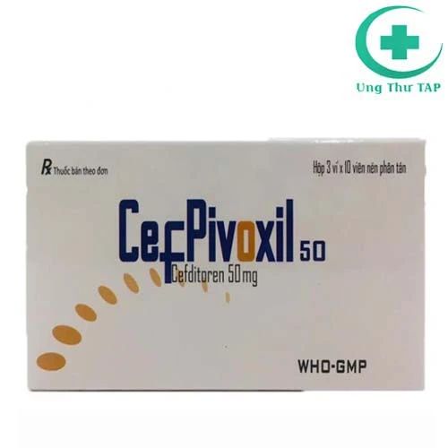 Cefpivoxil 50 - Thuốc điều trị viêm phế quản, viêm phổi