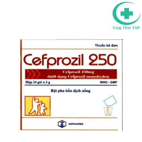 Cefprozil 250 Dopharma - Điều trị nhiễm khuẩn hiệu quả