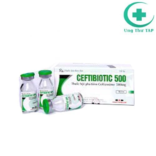 Ceftibiotic 500 - Thuốc điều trị viêm màng não,viêm khớp