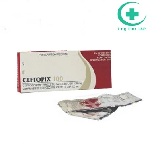 Ceftopix 100 Cadila - Thuốc điều trị nhiễm khuẩn chất lượng