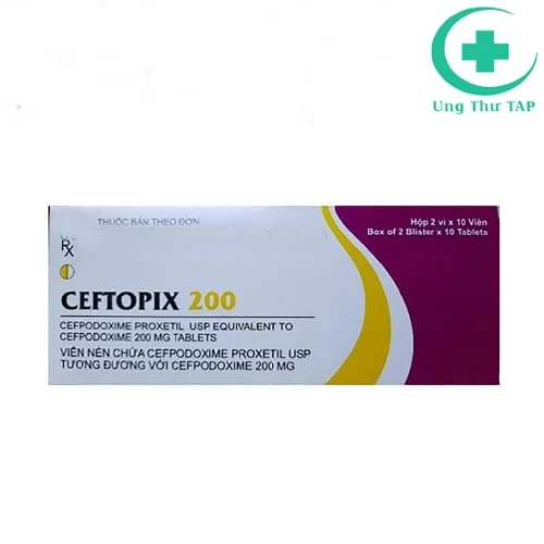 Ceftopix 200 Cadila - Thuốc điều trị nhiễm khuẩn hiệu quả
