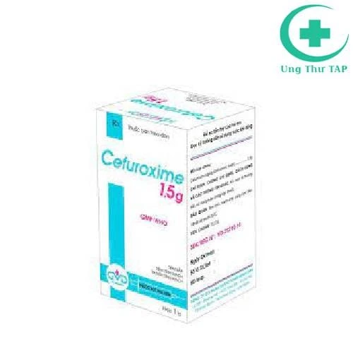 Cefuroxime 1,5g MD Pharco (tiêm) - Điều trị nhiễm khuẩn