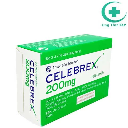 Celebrex 200mg - Thuốc điều trị viêm xương khớp hiệu quả