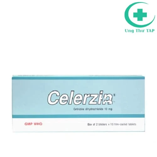 Celerzin 10mg Bidiphar - Thuốc điều trị viêm mũi dị ứng, mày đay