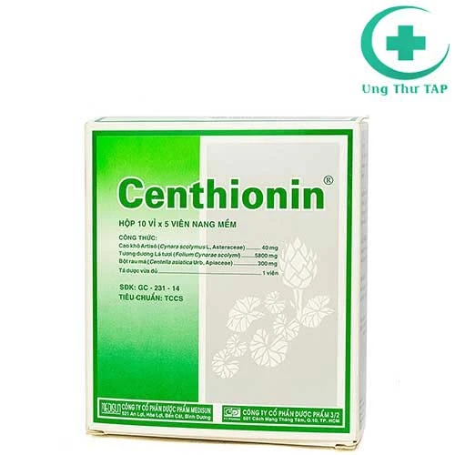 Centhionin - Hỗ trợ  giảm ure máu, giảm lipid máu hiệu quả