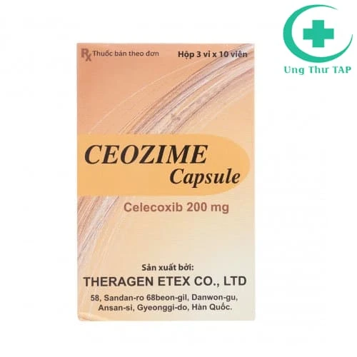 Ceozime Capsule 200mg Theragen - Giảm đau, giảm viêm xương khớp