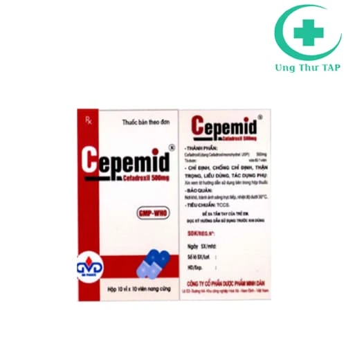 Cepemid 500 MD Pharco - Thuốc điều trị nhiễm khuẩn