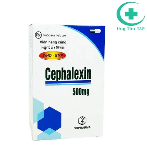 Cefalexin 500mg Dopharma - Thuốc điều trị các bệnh nhiễm khuẩn