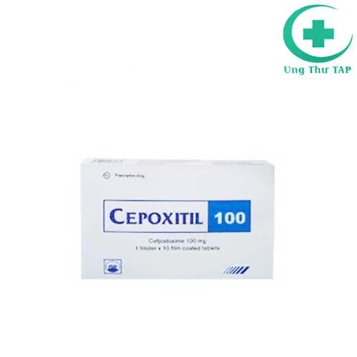 Cepoxitil 100 Pymepharco - Thuốc chống viêm tai giữa mức độ nặng