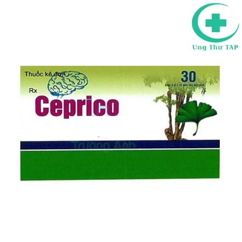 Ceprico - Thuốc điều trị chứng ho, chảy nước mũi hiệu quả