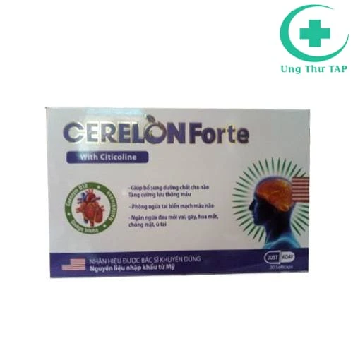 Cerelon Forte - Sản phẩm giúp hoạt huyết, cải thiện trí nhớ