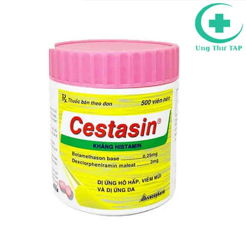 Cestasin (lọ) - Thuốc điều trị viêm da, viêm mũi dị ứng hiệu quả