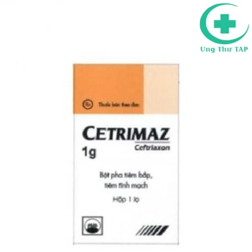 Cetrimaz 1g Pymepharco - Thuốc điều trị, dự phòng nhiễm khuẩn