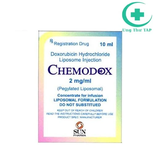 Chemodox 2mg/ml Sun Pharma - Thuốc điều trị ung thư chất lượng