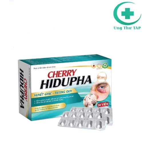 Cherry Hidupha - Giúp giảm tụ huyết, giảm sưng đau hiệu quả
