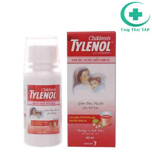 Children's Tylenol 60ml - Thuốc giúp giảm đau, hạ sốt