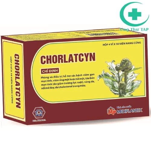 Chorlatcyn Mediplantex - Hỗ trợ điều trị bệnh vàng da, nổi mày đay