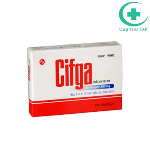 Cifga - Thuốc điều trị nhiễm khuẩn của Dược Hậu Giang