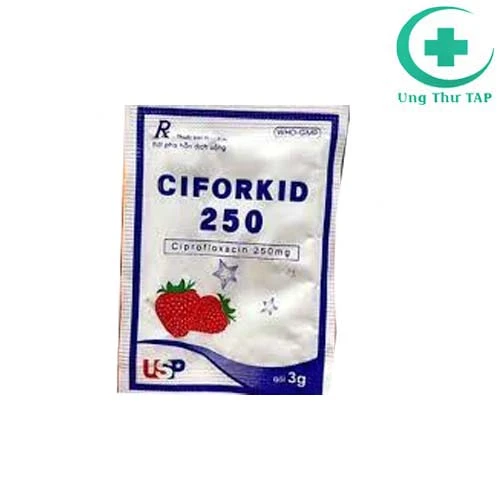Ciforkid 250 - Thuốc điều trị nhiễm khuẩn của US Pharma USA